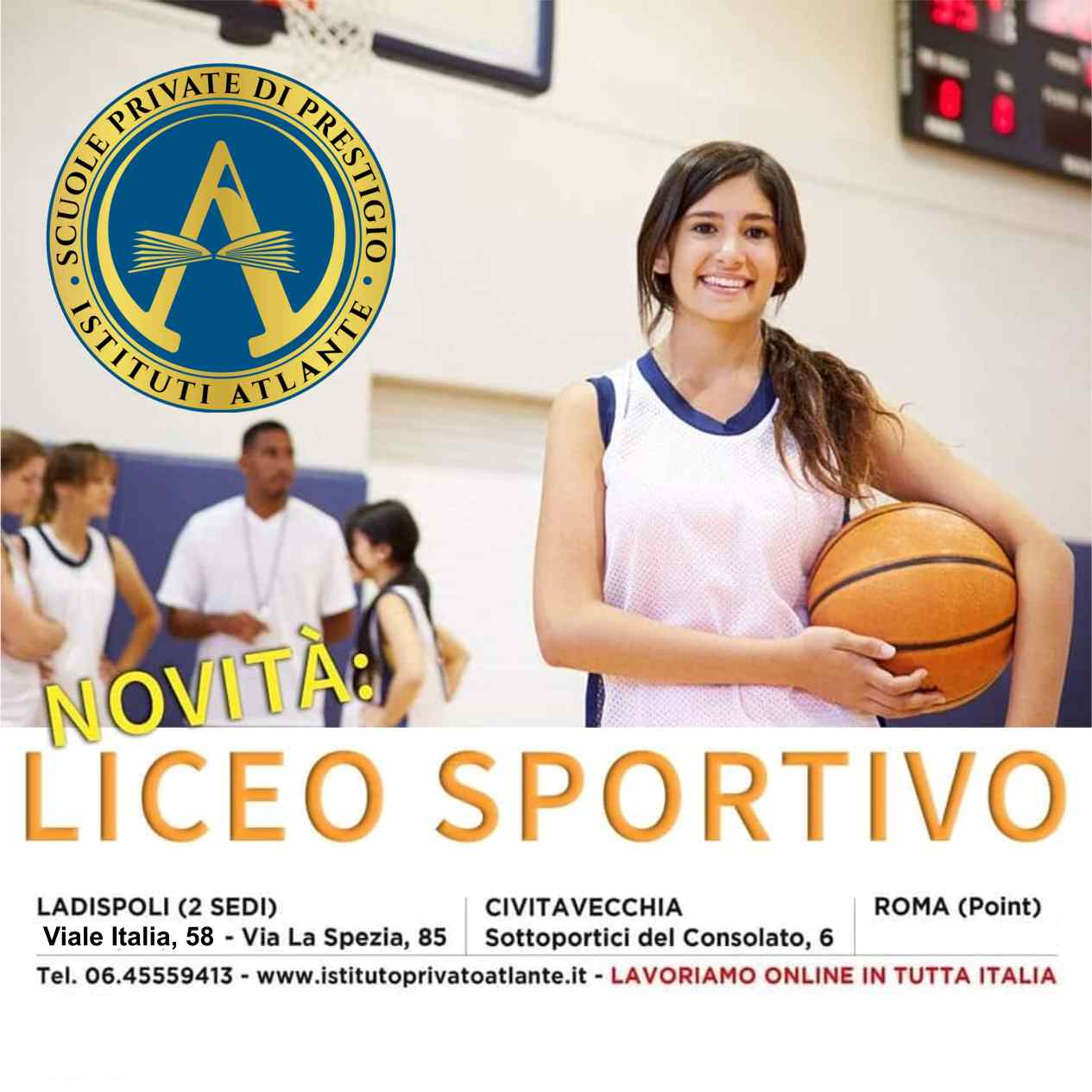Aperte iscrizioni per il  LICEO SPORTIVO anno 2023-24