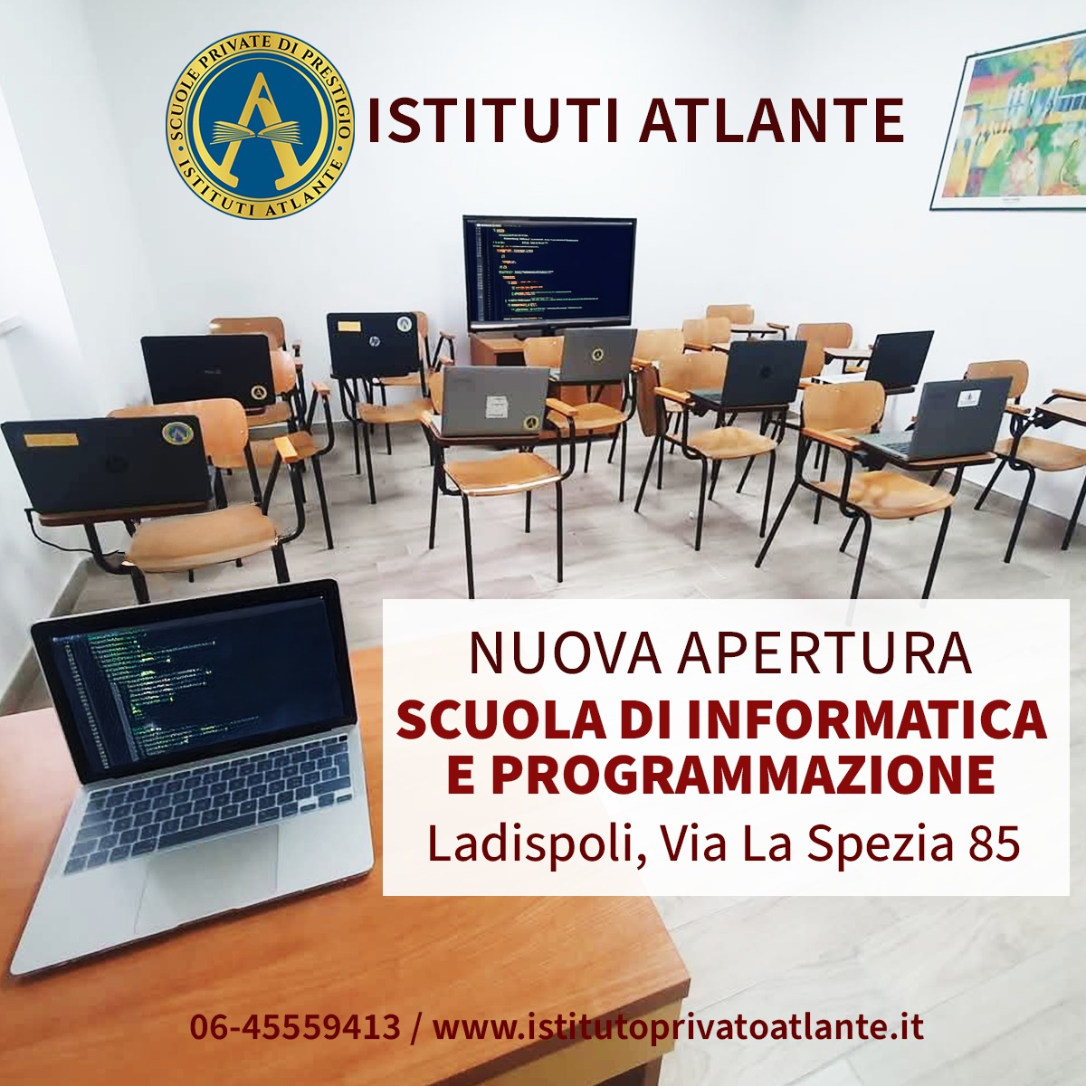 Scuola di Informatica a Ladispoli | Istituto Privato Atlante